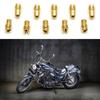10pcs Motorcycle Replacement #30-52 Brass Carburetor  for 1488 Dellorto PHBD MAMB UAUB PHBG M5Thread Idle Jet Dropshipping