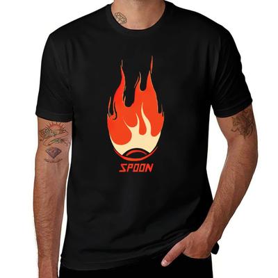 Camiseta Merch de Banda Spoon camisetas para hombre pack camiseta blanca hombre camiseta de lujo hombre Camiseta casual