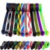 Multicolor Retractable Fishing Rod Bag with Braided Mesh Tube – Telescopic Rod Protective Cover