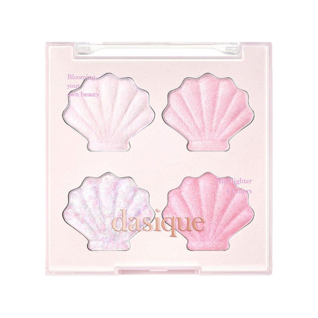dasique Shine Glow Highlighter Palette 01 Twinkle Mermaid
