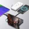 Powerbank Dudao K11 10000Mah Z Wbudowanymi Kablami - Biały