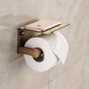 COZENTA Toilet Paper Holder, Antique Gold and Brass, Stylish