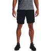 Under Armour Solid Color Large Logo Print Breathable Sports Training Shorts Men Shorts Black 1370394-001