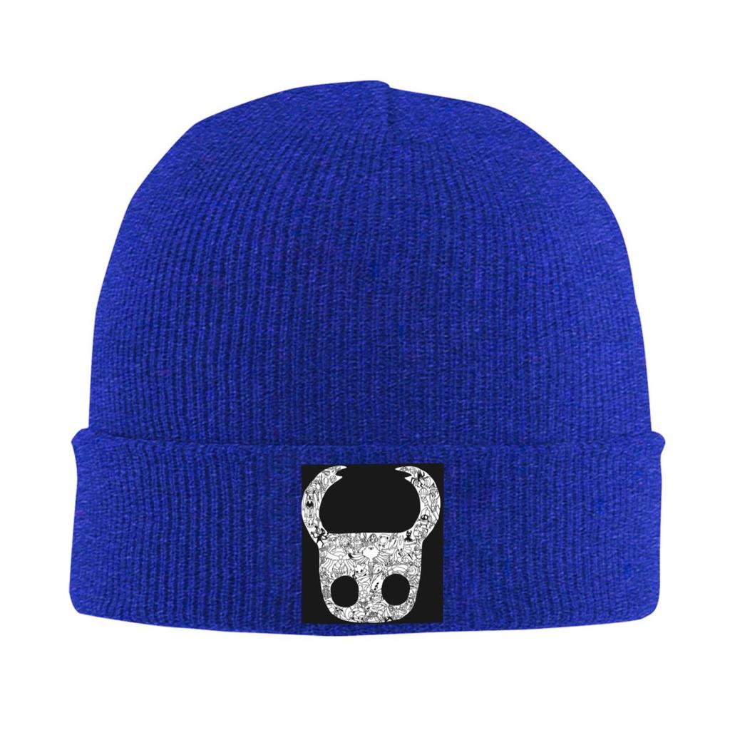 The Hollow Skull Video Game Warm Knitted Cap Hip Hop Bonnet Hat Autumn Winter Outdoor Beanies Hats for Unisex Adult