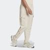 adidas Originals Cargo Pants Fashion Comfortable Loose Workwear Knit Sports Pants Women Pants Off-White HG6675