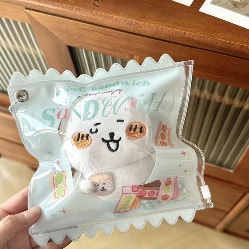 1Pcs Kids Cartoon Cute Pendant Dust Bag Mini Candy Bags Toys Storage Supplies Accessories Key Chains