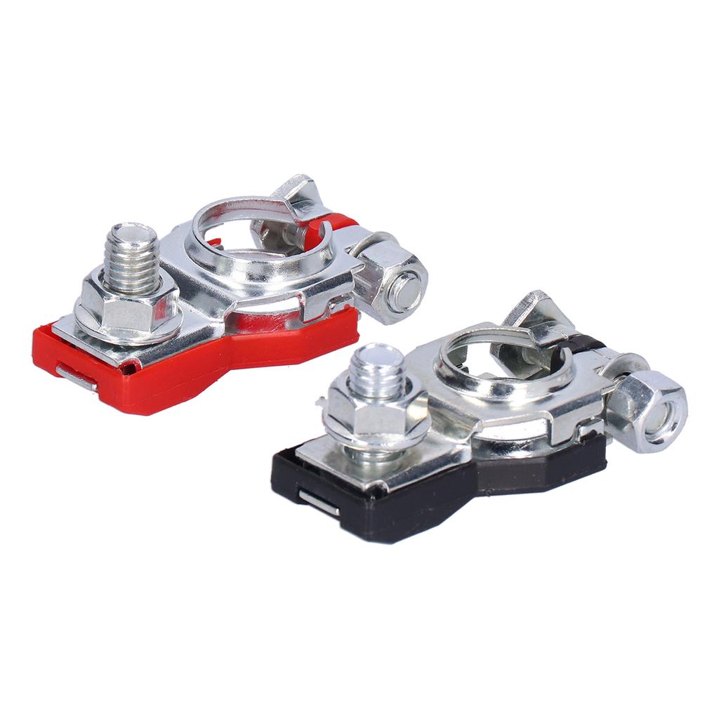 5Pair Battery Terminal Connector Silvery Good Conductivity for Trucks Boats Campers