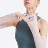 Breathable Quick-Dry Arm Covers, UV Protection Sleeves with Sweet Print for Driving & Outdoor UPF 50+ Ice Cooling Sleeves with Thumb Hole for Women