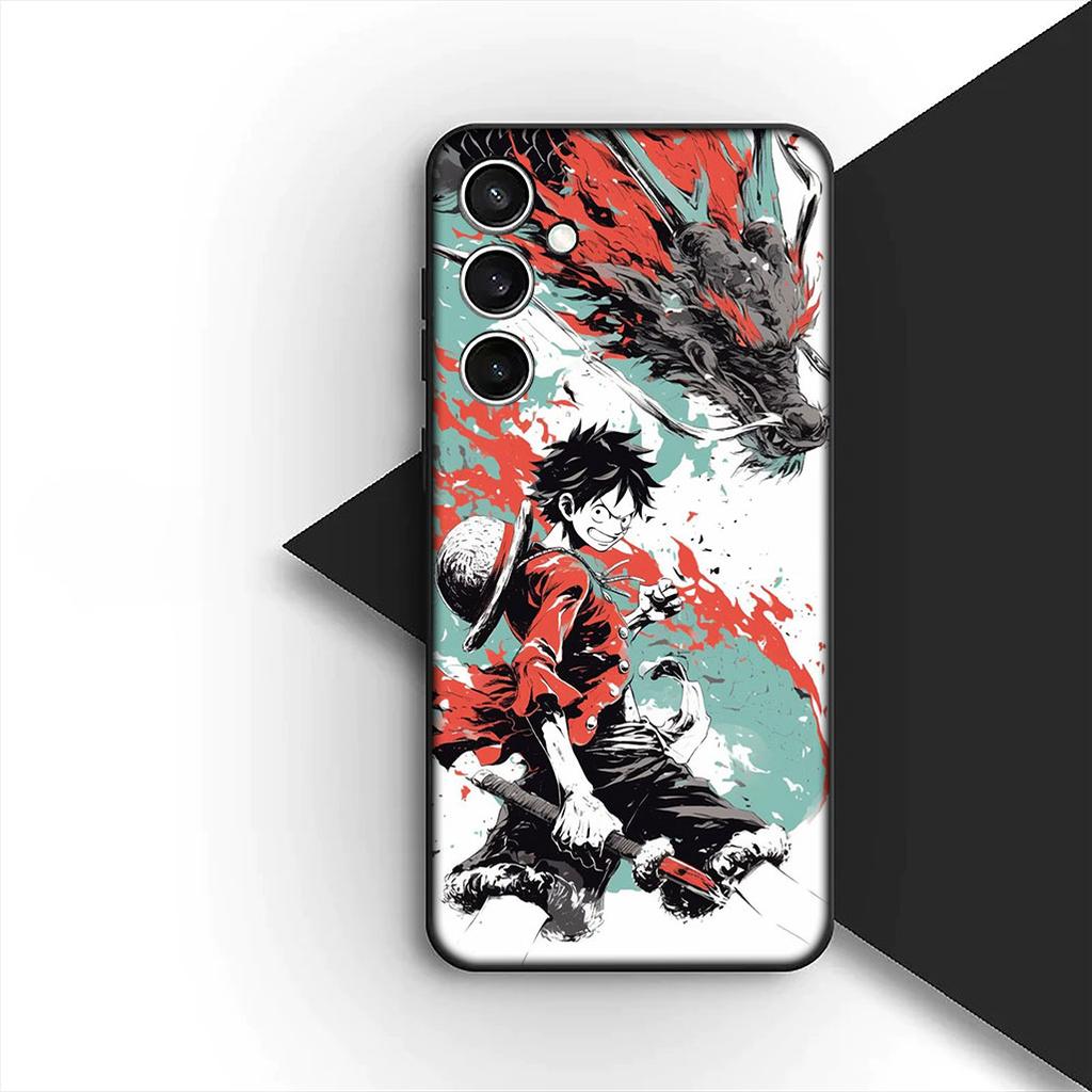 Cover for Motorola Moto G86 G57 E14 E15 G14 G34 G67 G84 G24 A54 G15 Power E22 Phone Case Anime Luffy One Piece Roronoa Zoro