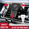 Car Badge Emblem Phone Holder Bracket Air Clip Mount Stand Accessories For Volvo 240 C70 S40 S50 S60 S70 S80 S90 V40 V50 V60 V90 XC40 XC60 XC90 Truck