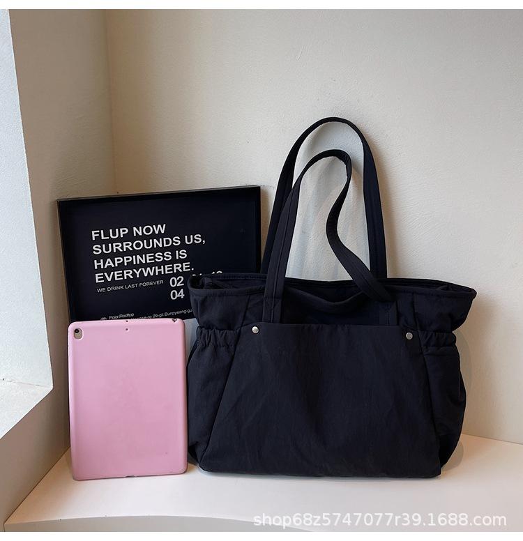 Laptop bag women's new college student handbag large capacity tote bag yoga leisure sports shoulder bag