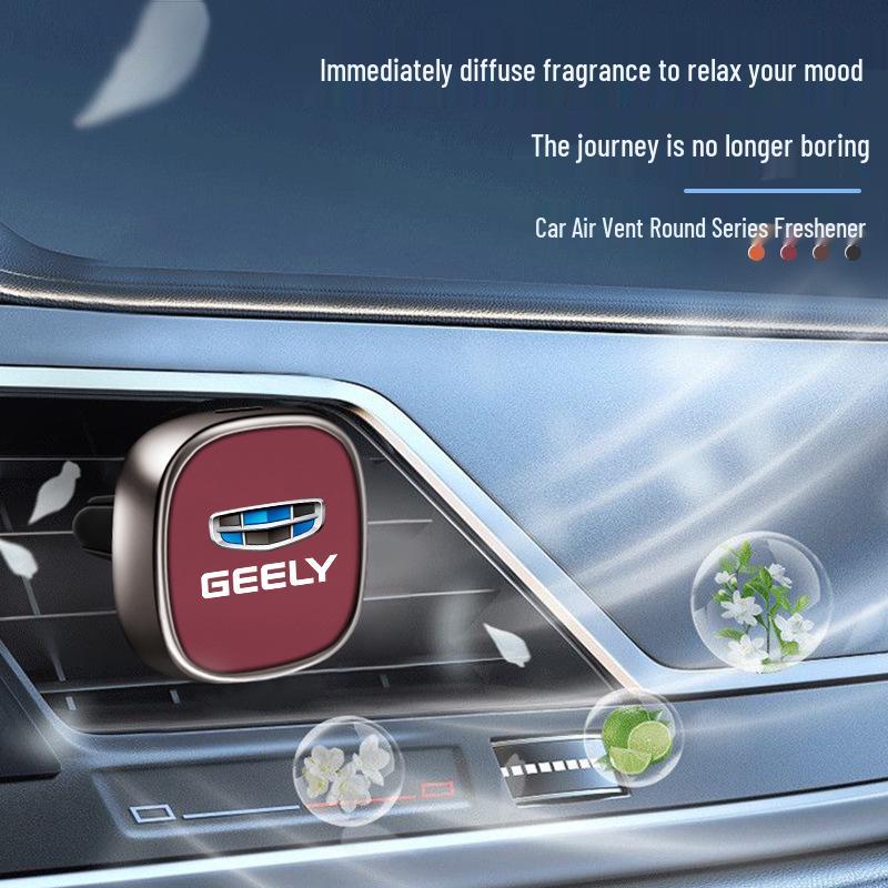 Car Air Freshener Vent Diffuser for Geely Models: Xingrui, Dihao, Boyue L, Xingyue L, Binyue