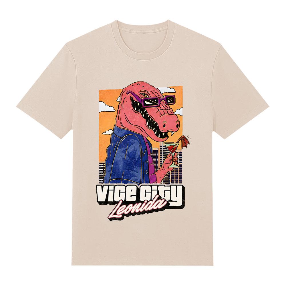 Jason ViceCity Leonida Alligator Grafikdruck T-Shirts Sommer Mode Damen Herren Beliebte Baumwoll-T-Shirts Heißes Spiel Fans Geschenk Y2K T-Shirt