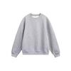 Men's Heavyweight Boxy Sweatshirt: Spring/Autumn Loose Casual Round Neck, Drop Shoulder, Long Sleeve T-Shirt