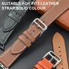 20mm Leather Watch Band Colorful Watch Strap Smartwatch Accessories Replacement Watch Strap for  watch fit3
