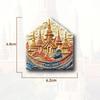 Asia Thailand Bangkok Elephant 3D Resin Fridge Magnets Decoration Articles Handicraft Magnetic Refrigerator Collection Gift