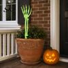 Halloween Home Decoration Decoration, Plastic Skeleton Hand Yard Stake, Realistic Bone Prop for Outdoor Festive Decor Garden Decor, Spooky Party