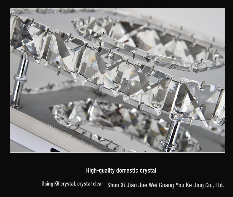 Plafonieră LED Cristal pentru Hol și Intrare