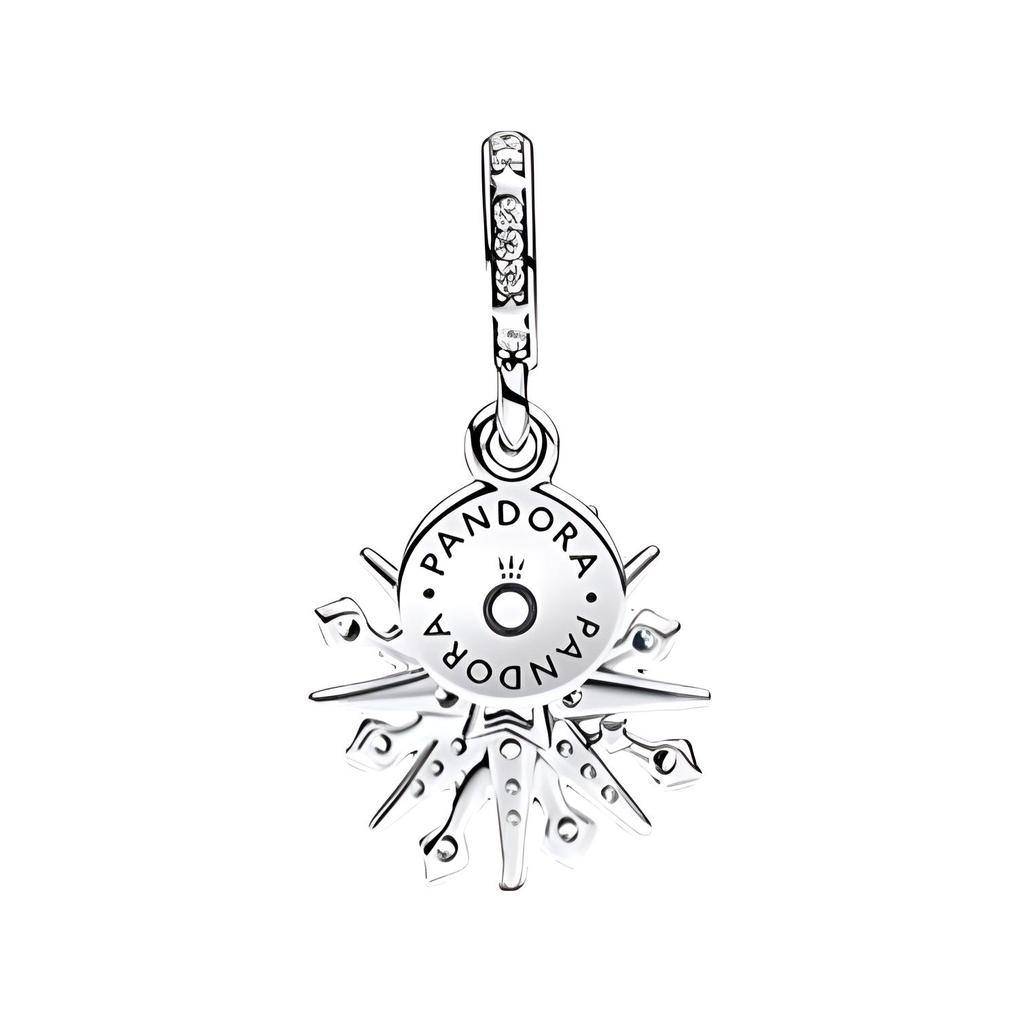 Pandora Hollow Star-Shaped Engraved Pendant Women pendant Silver 793512C01