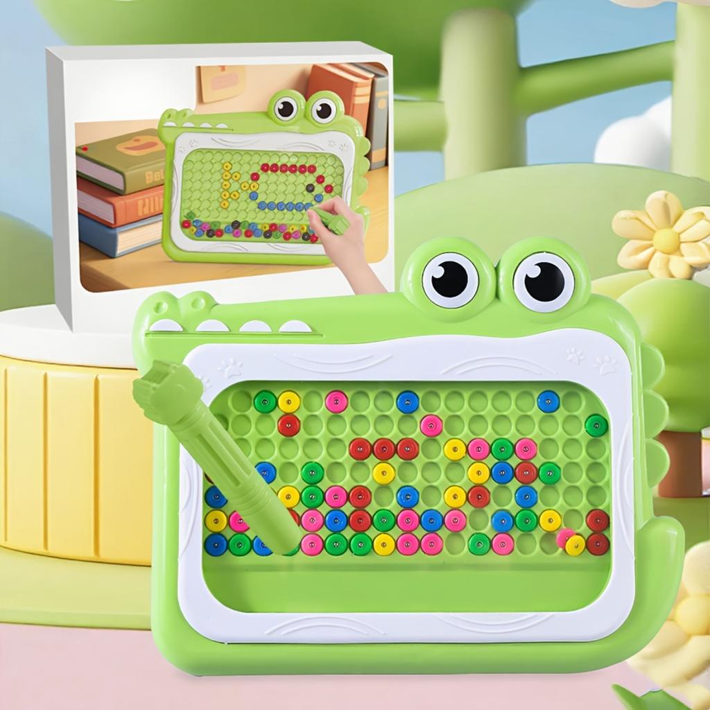 Magnetic Drawing Board Pen Color Puzzle Magnetic Chessboard Children's Magnetic Attraction Toy