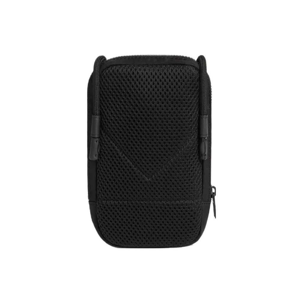 Kenzo Logo Embroidered Floral Patch Polyester Shoulder Crossbody Phone Bag Men Bags Black FC65PM458F2599