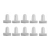 10Pcs Plastic Protective Trim Clamp Fasteners Car Door Sill Trim Strip Clips  Auto Accessories
