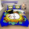 3pcs Garfield, Cat Cover Set, 1 Cover + 2 Pillowcases (No Insert), Bedding for All Seasons, Bedding,Bedroom Decor yy250922023