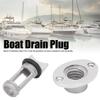 Rubber Material Drain Plug Stainless Steel Boat Drainage Marine Hardware Kayak Use