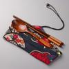 Creative Tableware Chopsticks Spoon Cloth Bag Kit High-End Gift Chopstick and Spoon Chinese Style Festive Gift