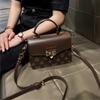 Crossbody Bag, Women's Autumn New High-end Minimalist Handbag, Versatile Leather Single Shoulder Small Square Bag
