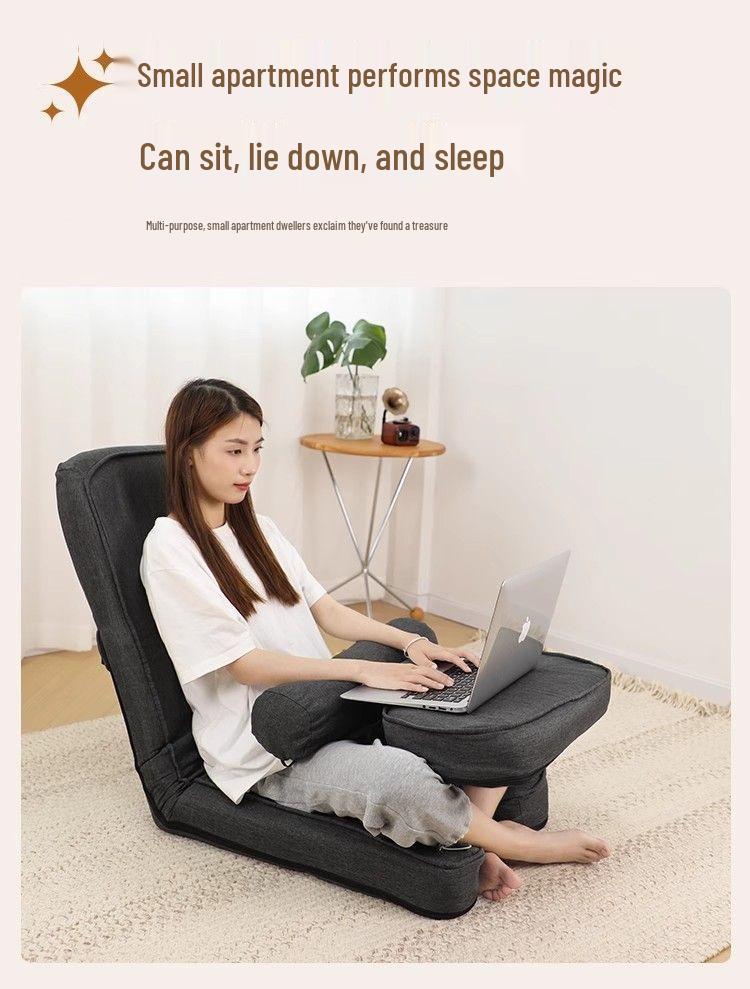 Compact Folding Tatami Chair for Dorms and Balconies