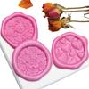 Retro Lacquer Seal Head Brass Three-dimensional Embossed for Envelope Wedding Invitation Wax Seal Decoration