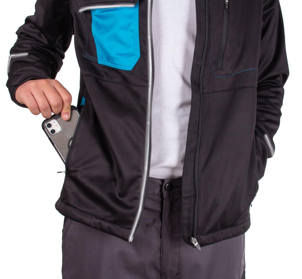 Bluza Męska Softshell Czarna M