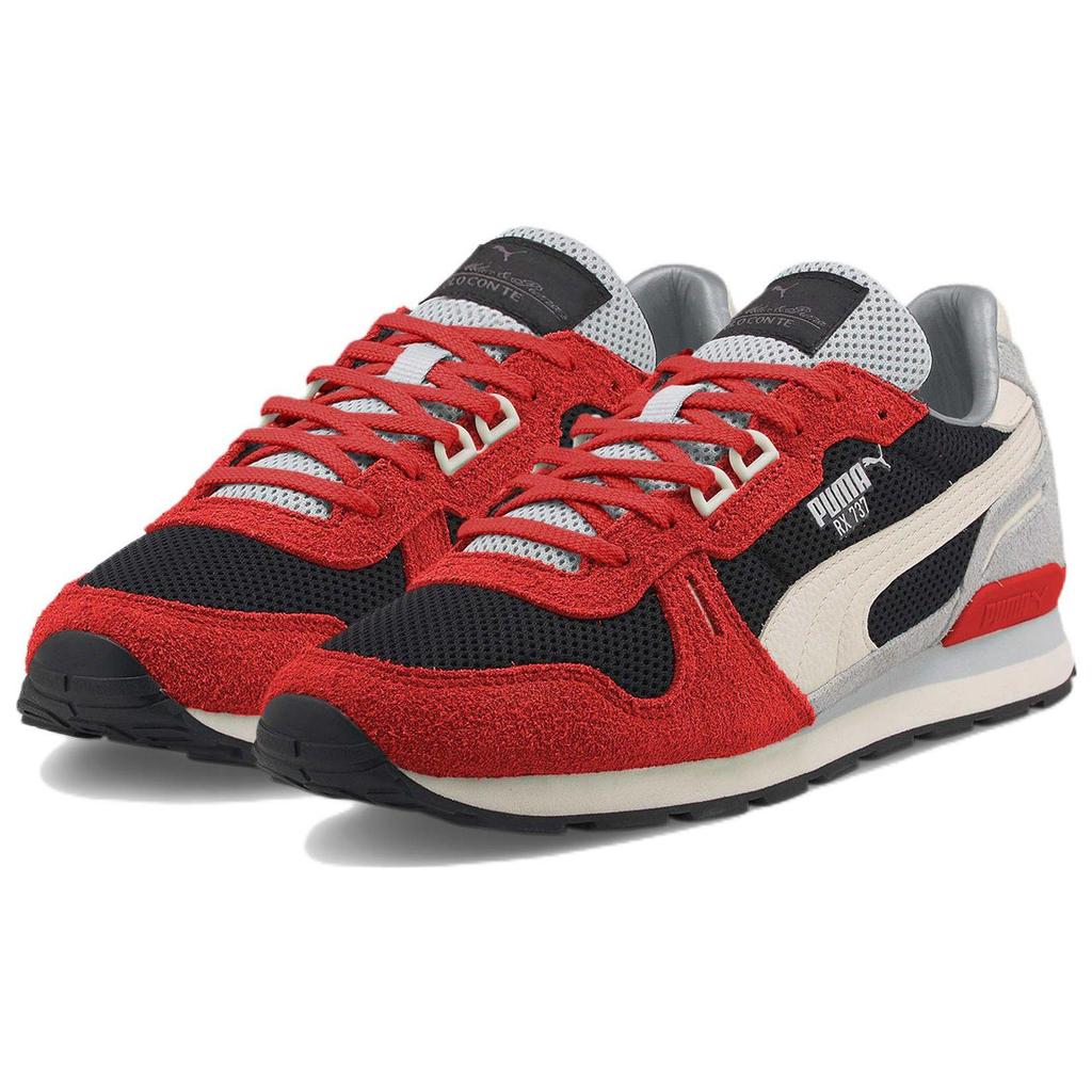 Puma RX 737 × AC Milan 387761-02 Red/Black Unisex Retro Running Lifestyle Sneakers