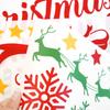 Christmas Window Stickers Removable Home Decor Letter Holiday Wall Stickers Christmas Decorations For Bedroom Living Room
