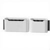 Trash Bag Holder, Cabinet Organizer, Press Kitchen Storage Box White Small 1pc
