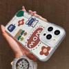 Card Slot Holder Silicone Wallet Pocket Case For Samsung A15 A25 A35 Xiaomi Redmi Note 12 13 14 Oppo A38 A58 A78 iPhone 16 17 Cover Clear Phone Bumper