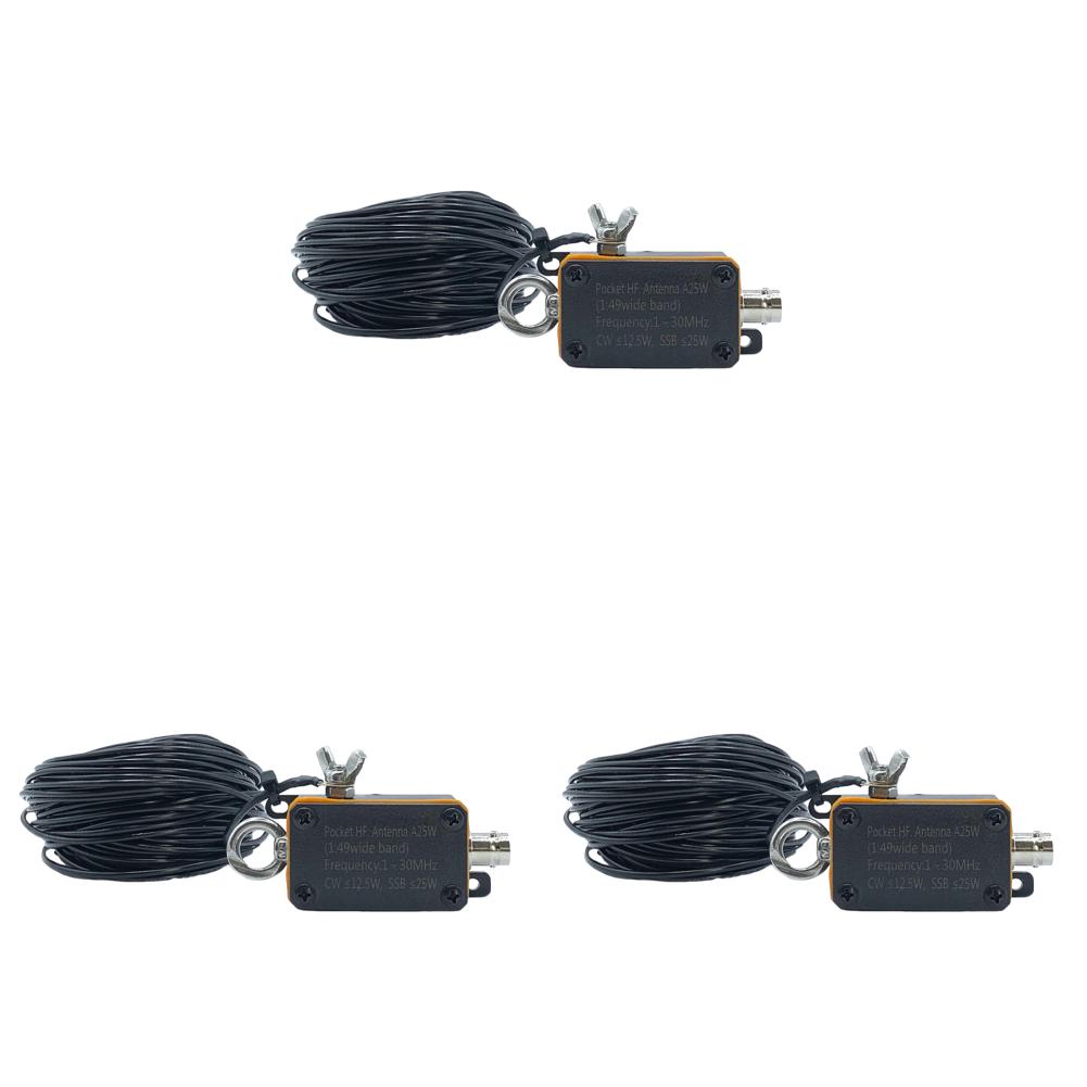 

Карманная КВ антенна 1-30 МГц частотный диапазон коротковолновая антенна концевая антенна радио