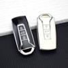 3 Buttons Full Cover Car Key Fob Case Cover For Volkswagen Vw Mlb Magotan B8 Passat Touareg Auto Key Shell Chain Accessories