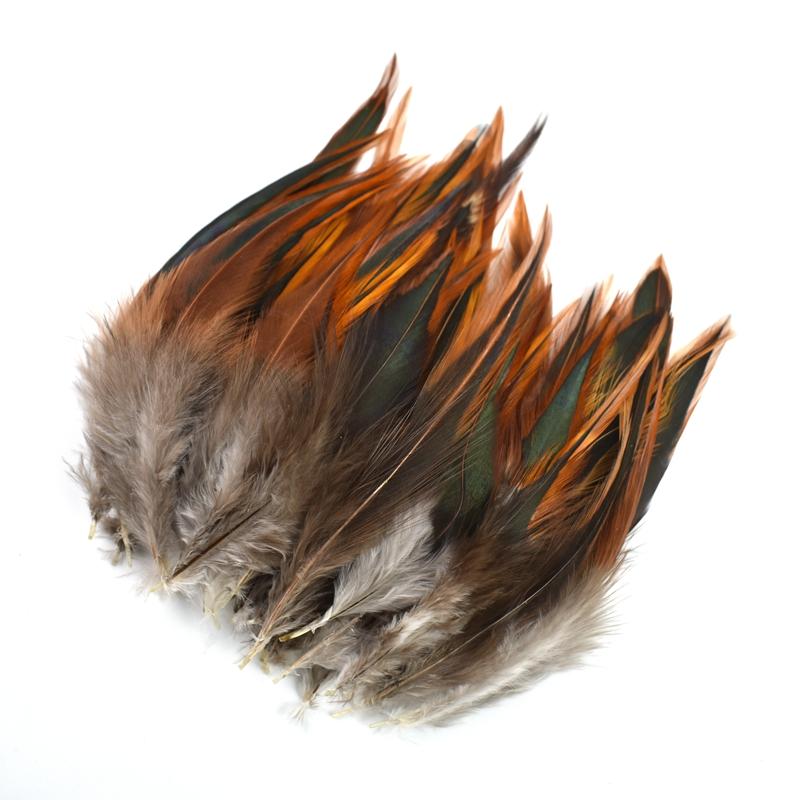 20Pcs/Lot Natural Chicken Pheasant Feathers For Crafts Needlework Handicraft Accessories Dream Catcher Decor Carnival Decoration