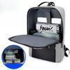 Student School Bag Men's Minimalist Business Laptop Backpack Multifunctional Large-Capacity Backpack