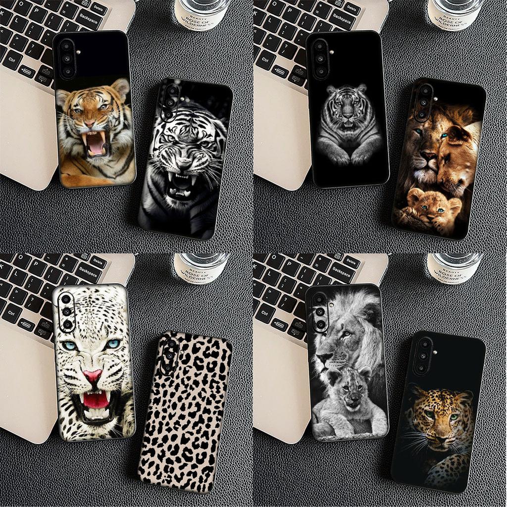 Protective Cover Lion Art Leopard Tiger for Motorola Moto Edge 70 60 Fusion NEO Pro G Stylus G56 G96 G52 G04 G05 Phone Case