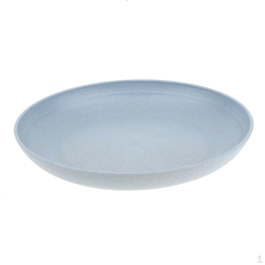 

Camping Food Serving Container Tray Plate Tableware Dinner Lunch Dishes 20cm синій