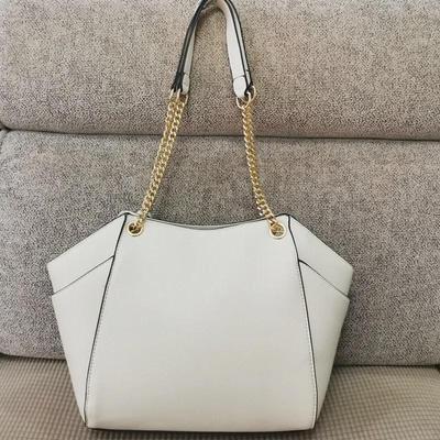 European & American Fashion Women's Large PU Leather Chain Shoulder Handbag