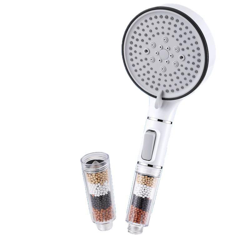 Multi Functional Household Shower Head Bath Heater Shower Faucet Filter Shower Head Bathroom Household Shower Sprayer (as the picture,ABS Plastic)