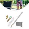 24" Hochdruck-Kühlkörperreinigungsstabwerkzeug - 4500 PSI für schwer zugängliche Stellen Gartenwerkzeugzubehör Haushaltswaren