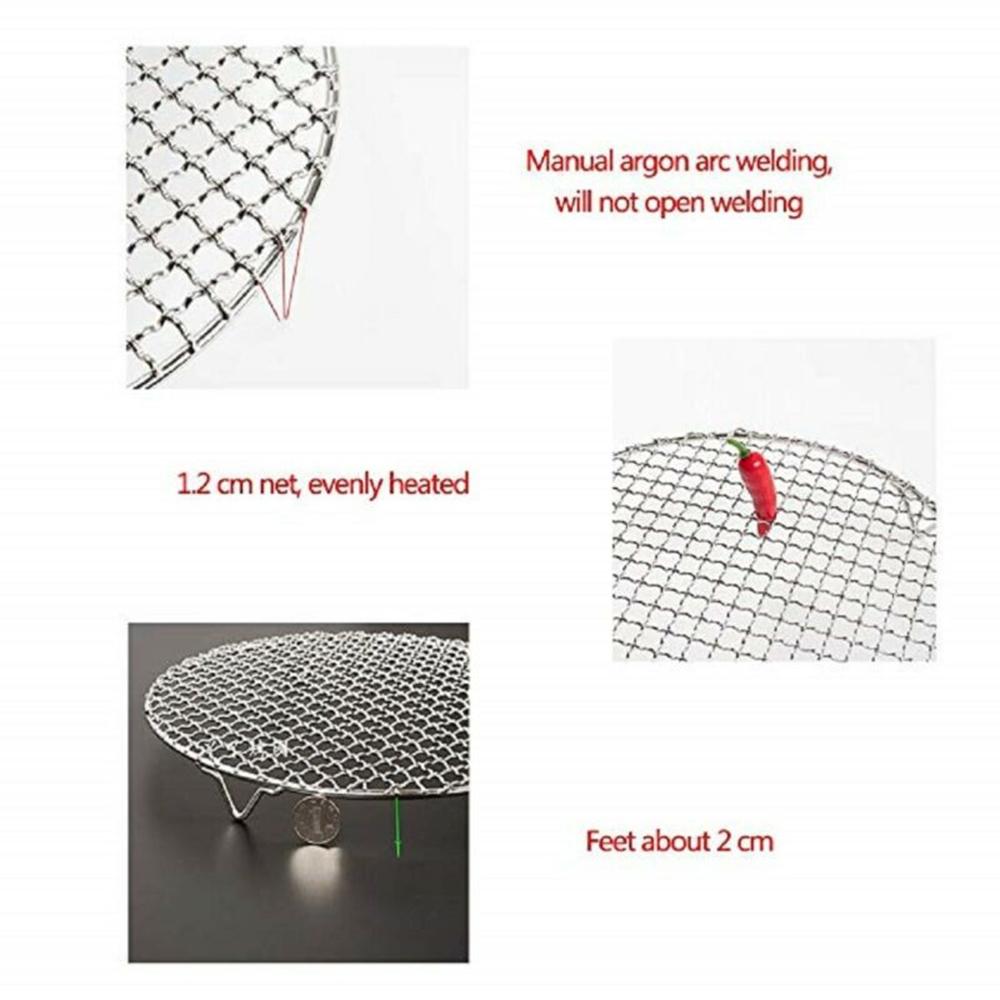 Stainless Steel Wire Cooling Rack Cake/Bread Cookies Holder Baking Grill Tray