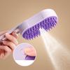 Pet Comb 1PC Grooming Comb Cat and Dog Supplies De-fluffing Knotting Bathing Cleaning Massage One-touch Spray De-shedder