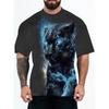 Men's Street Summer New 3D T-shirt Men's Hip Hop Short Sleeve Men's T-shirt