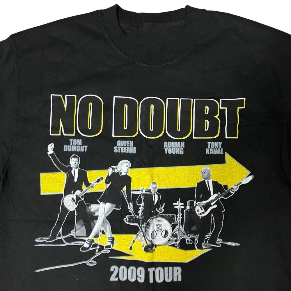 No Doubt TShirt M Black 2009 Tour Concert Band Rock PNA_168  Unisex T-Shirt XXL